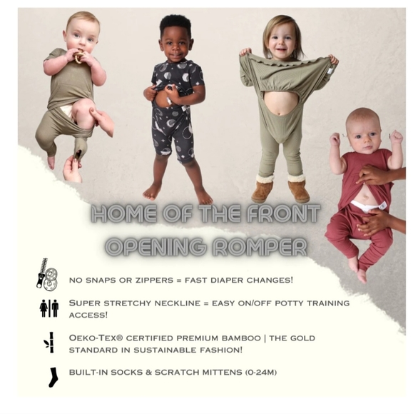 Ready Set Romper 12-24m Romper Bundle - Picture 3 of 13